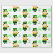 Cadeau Papier d'enveloppement de la Saint-Patrick (Plat)