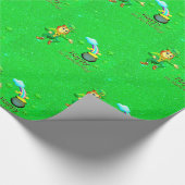 Cadeau Papier d'enveloppement de la Saint-Patrick (Coin)