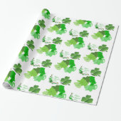 Cadeau Papier d'enveloppement de la Saint-Patrick (Déroulé)