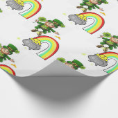 Cadeau Papier d'enveloppement de la Saint-Patrick (Coin)