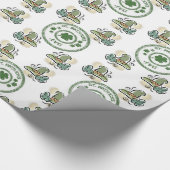 Cadeau Papier d'enveloppement de la Saint-Patrick (Coin)