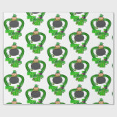Cadeau Papier d'enveloppement de la Saint-Patrick (Plat)