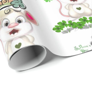 Cadeau Papier d'enveloppement de la Saint-Patrick