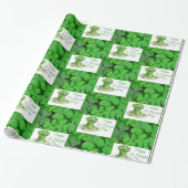 Cadeau Papier d'enveloppement de la Saint-Patrick (Déroulé)