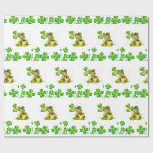 Cadeau Papier d'enveloppement de la Saint-Patrick (Plat)