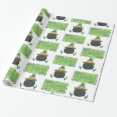 Cadeau Papier d'enveloppement de la Saint-Patrick (Déroulé)