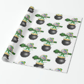 Cadeau Papier d'enveloppement de la Saint-Patrick (Déroulé)