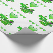 Cadeau Papier d'enveloppement de la Saint-Patrick (Coin)