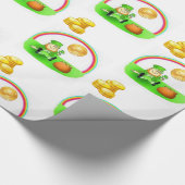 Cadeau Papier d'enveloppement de la Saint-Patrick (Coin)