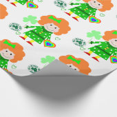 Cadeau Papier d'enveloppement de la Saint-Patrick (Coin)