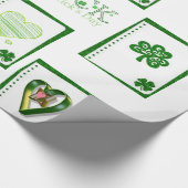 Cadeau Papier d'enveloppement de la Saint-Patrick (Coin)