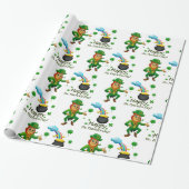 Cadeau Papier d'enveloppement de la Saint-Patrick (Déroulé)