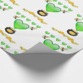 Cadeau Papier d'enveloppement de la Saint-Patrick (Coin)