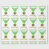 Cadeau Papier d'enveloppement de la Saint-Patrick (Plat)