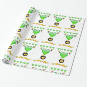 Cadeau Papier d'enveloppement de la Saint-Patrick (Déroulé)