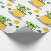 Cadeau Papier d'enveloppement de la Saint-Patrick (Coin)