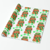 Cadeau Papier d'enveloppement de la Saint-Patrick (Déroulé)