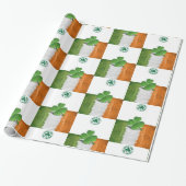 Cadeau Papier d'enveloppement de la Saint-Patrick (Déroulé)