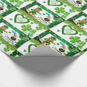 Cadeau Papier d'enveloppement de la Saint-Patrick (Coin)