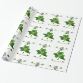 Cadeau Papier d'enveloppement de la Saint-Patrick (Déroulé)