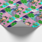 Cadeau Papier d'enveloppement de la Saint-Patrick (Coin)