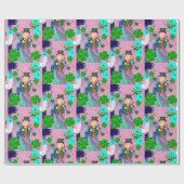 Cadeau Papier d'enveloppement de la Saint-Patrick (Plat)