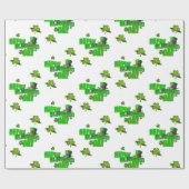 Cadeau Papier d'enveloppement de la Saint-Patrick (Plat)