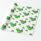 Cadeau Papier d'enveloppement de la Saint-Patrick (Déroulé)