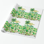 Cadeau Papier d'enveloppement de la Saint-Patrick (Déroulé)