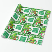 Cadeau Papier d'enveloppement de la Saint-Patrick (Déroulé)
