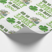 Cadeau Papier d'enveloppement de la Saint-Patrick (Coin)