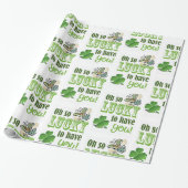 Cadeau Papier d'enveloppement de la Saint-Patrick (Déroulé)