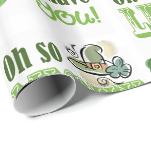 Cadeau Papier d'enveloppement de la Saint-Patrick
