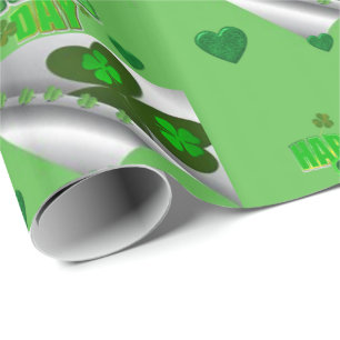 Cadeau Papier d'enveloppement de la Saint-Patrick