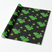 Cadeau Papier d'enveloppement de la Saint-Patrick (Déroulé)