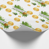 Cadeau Papier d'enveloppement de la Saint-Patrick (Coin)