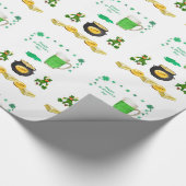 Cadeau Papier d'enveloppement de la Saint-Patrick (Coin)