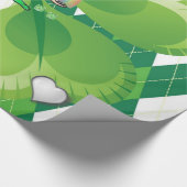Cadeau Papier d'enveloppement de la Saint-Patrick (Coin)
