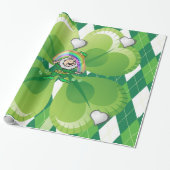 Cadeau Papier d'enveloppement de la Saint-Patrick (Déroulé)
