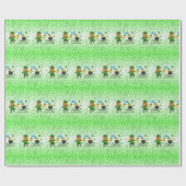 Cadeau Papier d'enveloppement de la Saint-Patrick (Plat)