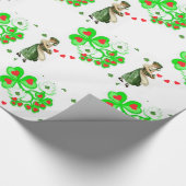 Cadeau Papier d'enveloppement de la Saint-Patrick (Coin)