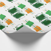 Cadeau Papier d'enveloppement de la Saint-Patrick (Coin)