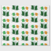 Cadeau Papier d'enveloppement de la Saint-Patrick (Plat)