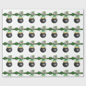 Cadeau Papier d'enveloppement de la Saint-Patrick (Plat)
