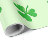 Cadeau Papier d'enveloppement de la Saint-Patrick (Coin rond)