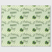 Cadeau Papier d'enveloppement de la Saint-Patrick (Plat)