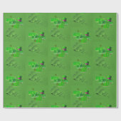 Cadeau Papier d'enveloppement de la Saint-Patrick (Plat)