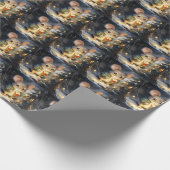 Cadeau Papier d'enveloppement de la souris de Noël (Coin)