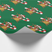Cadeau Papier d'enveloppement de la souris de Noël (Coin)