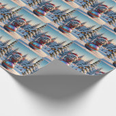 Cadeau Papier d'enveloppement de la souris de Noël (Coin)